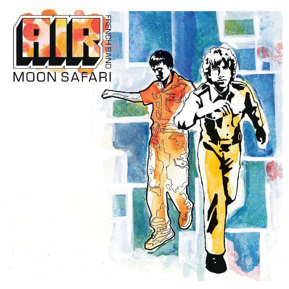 Обкладинка альбому Moon Safari